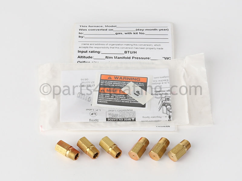 Olsen Natural Gas To L.P. Gas Conversion Kit - Part Number: 550001648