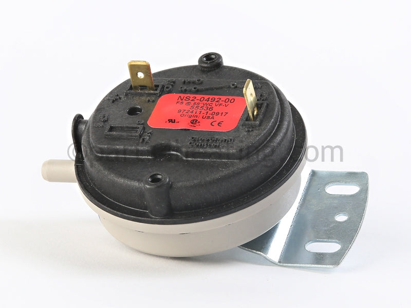 Smith Pressure Switch Set @ -.58 W.C. - Part Number: 55536