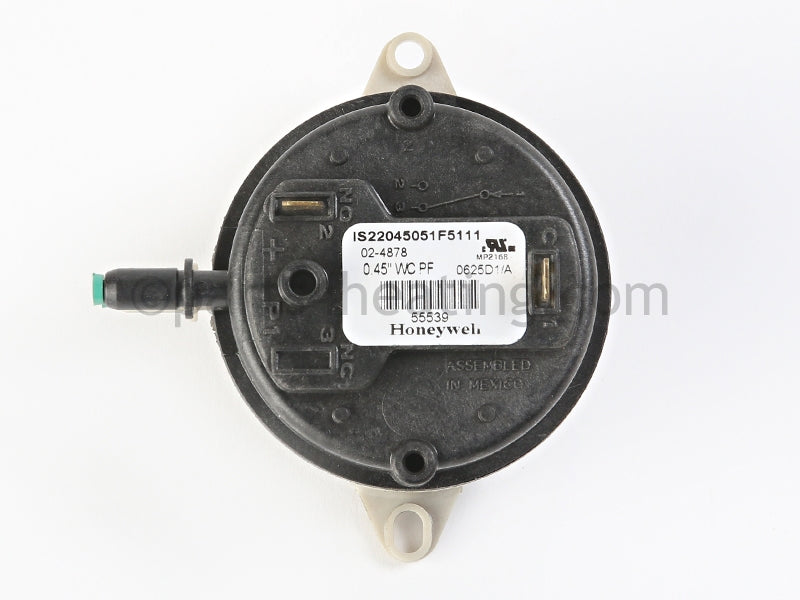 Smith Pressure Switch 0.45 in. w.c. - Part Number 55539