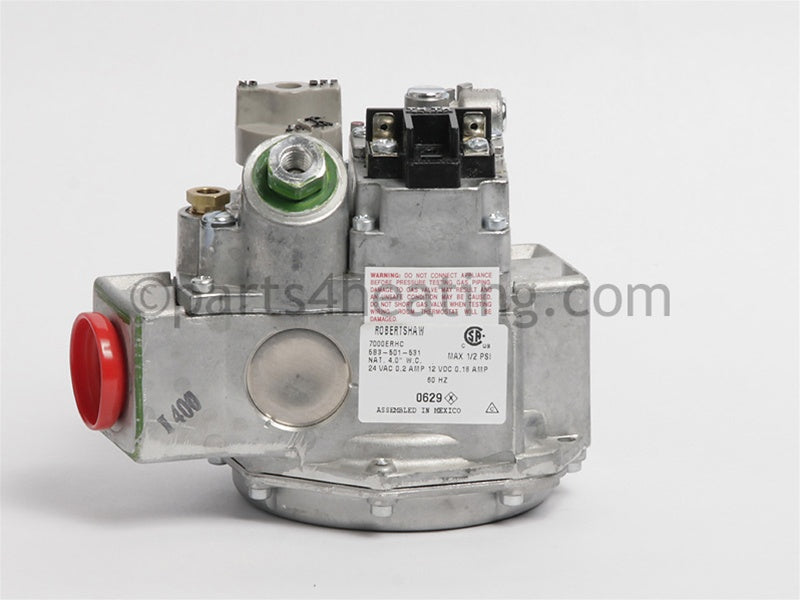 Laars Heating Systems Hh 0325 Hh 0400 Ph 0325 Ph 0400 Pw 0325 Pw 0400 Vw 0325 Vw 0400 B4 0325 Robertshaw Combination Gas Valve, Natural, 325-400 - Part Number 583501531