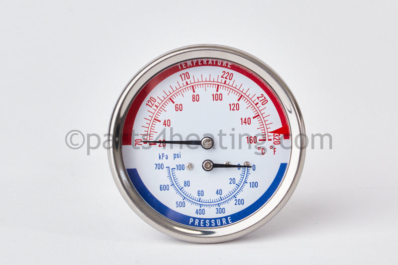 Smith Temp &amp; Pressure Gauge - Part Number 60290