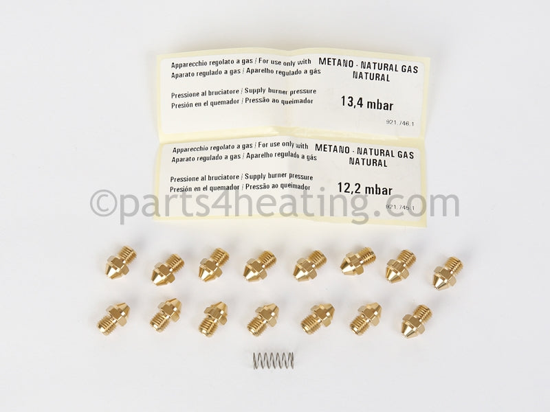 Baxi N.G. Injectors Kit ((D.1,28) - Part Number 608430