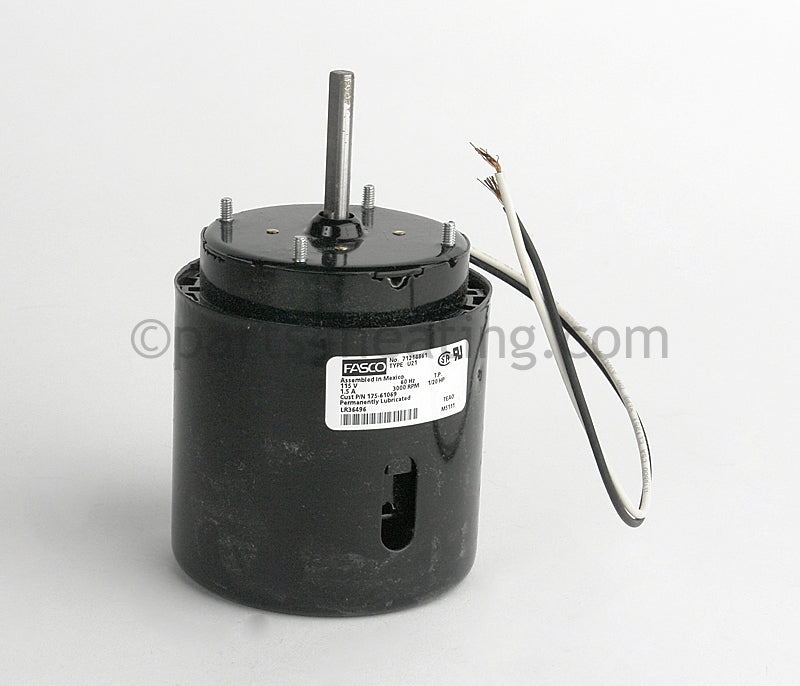 Reznor Fasco 7121-4861, 71214861 Ventor Motor Only Fa 1/20 115/1 E - Part Number 61069