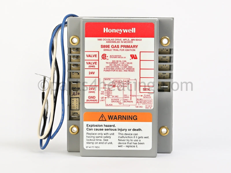 Embassy Industries Honeywell S89E Ignition Module - Part Number: 62110064