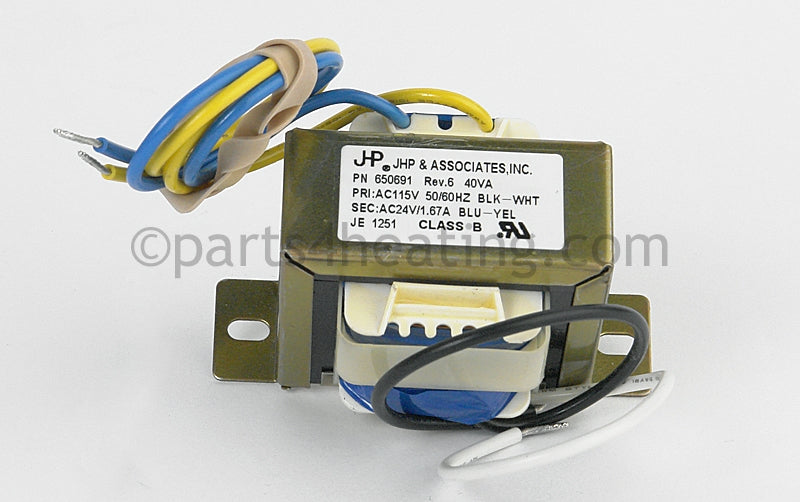 Raypak Wh Econopak Commercial Raytherm Transformer - Part Number 650691