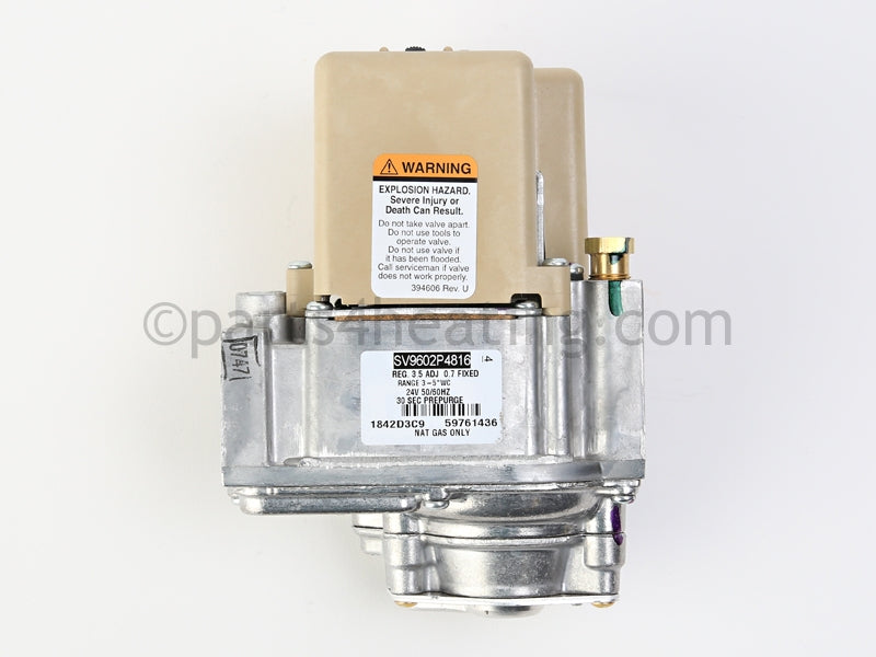 Burnham Nat. Smartvalve 202-210 1 In. Burners Sv9501P2004 Or Sv9602P4816 - Part Number: 81660278