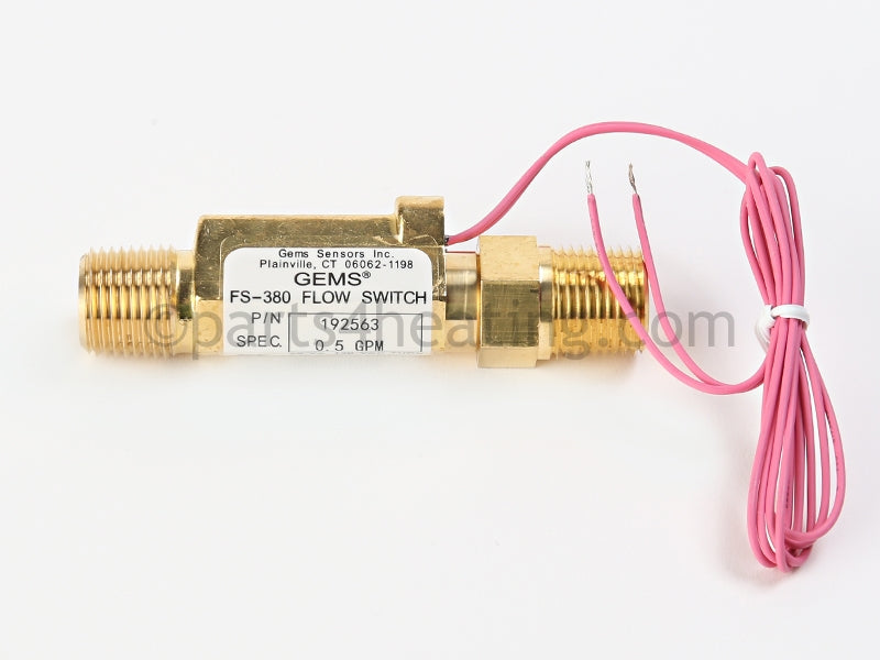 Nti Flow Switch Fs-380, .5 Activate [M100(V) Manufacuted Before 2/21/2008] M100(V), Combi (T/Ti) - Part Number: 81896