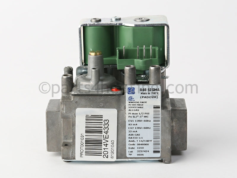 Slant/Fin 2014Ve4333, Prot001031 Gas Valve Sigma 848 120V - Part Number 819099000