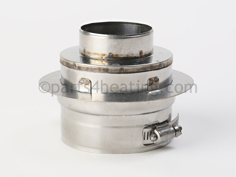 NTI  84170   Flue Outlet Adapter SS (All Ts80, Ti100-200 manufactured after 6/7/2010) Ti100, Ti150, Ti200, Ts80