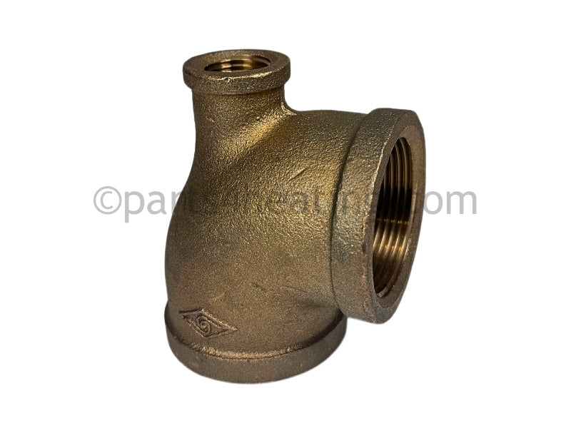 Nti Brass Tee, 1-1/2 In. X 1/2 In. X 1-1/2 In. Tft300-399 Tft300, Tft340, Tft399 - Part Number: 84468
