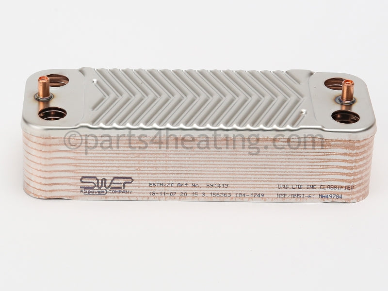 NTI  84914   Brazed Plate Heat Exchanger (Tx151C &amp; Tx200C) Tx151C, Tx200C