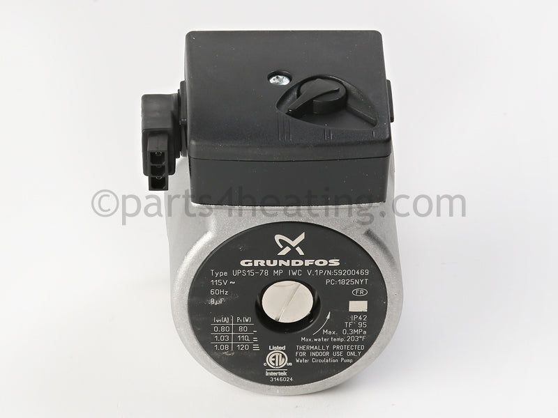 Nti Circulator Cartridge, Ups15-78 (Tx Combi, Ftv Combi, Vm110P) Tx151C, Tx200C, Vm110P, Ftv110C, Ftv150 - Part Number: 84917