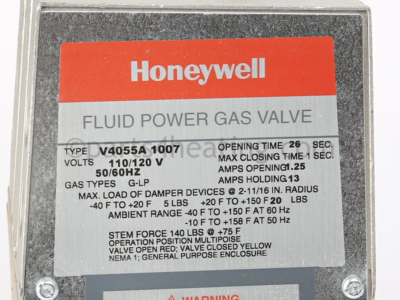 Reznor RDF SC SCA SCB SCE SSCBL SSCDBL CRG CRGB CRGBL CRP HCRG HCRGB HCRP HRG HRGB HRP HRPB HRPD PGBL RG RGB RGBL RP RPB RPBL RPDBL Valve Actuator, M/H V4055A1007 - Part Number 86993