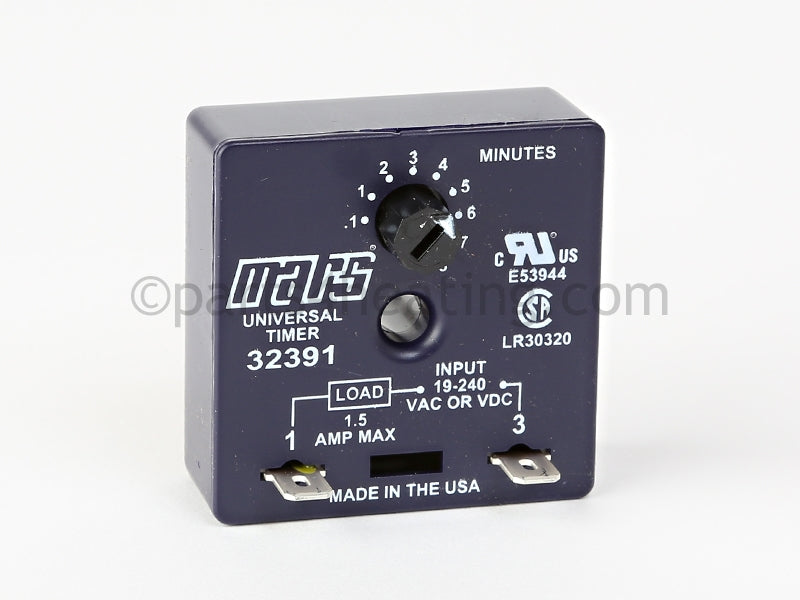 Reznor 89661 Time Delay Relay, T&amp;B Agastat Tm1Ula, Frzstat Bypas 32391 - Part Number RZ89661