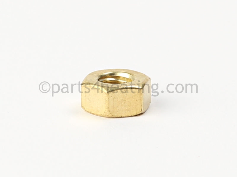 Crown 1/4-20 Hex Nut (Brass) - Part Number: 900124