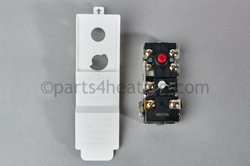 A.O. Smith Thermostat W/Eco & Cover,Wh10-6A,Upper - Part Number: 9001954015