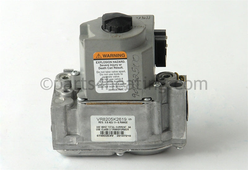 Vantage II Gas Valve, Natural - Part Number 90032500