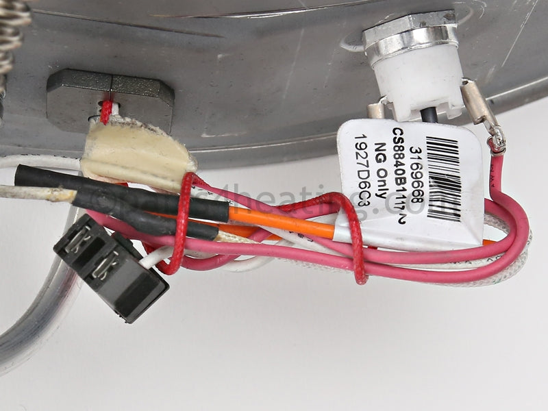 A.O. Smith FINAL BURNER ASSY,NAT,16 in. ,#37 ORIFICE - Part Number 9007899005