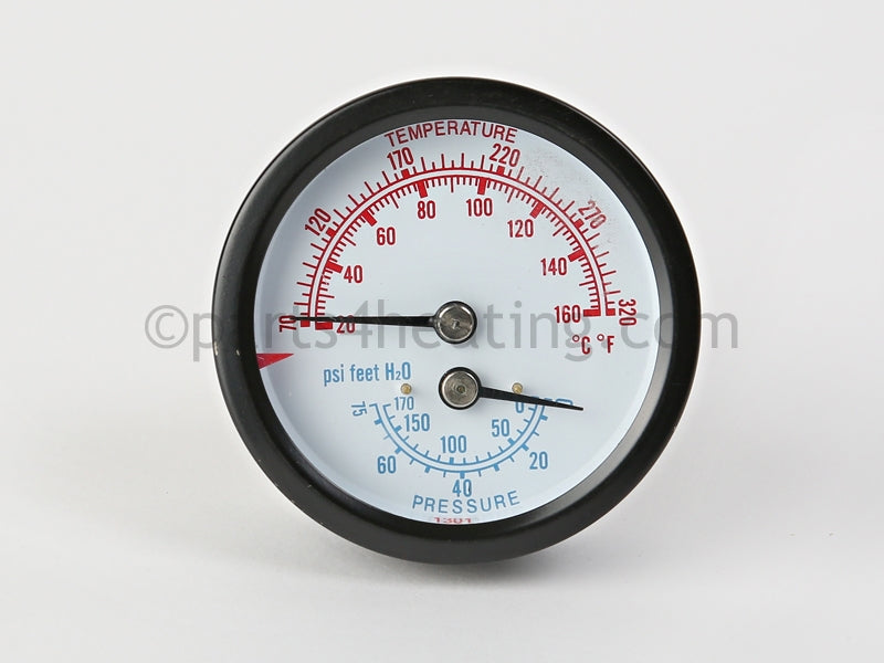 Crown Temp/Press.Gauge (Residential) - Part Number: 95-038