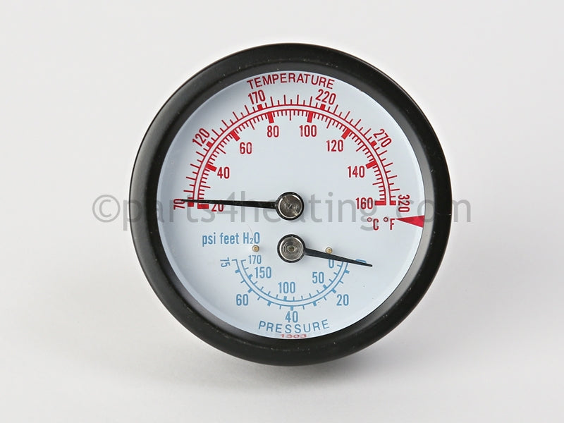 Crown Temperature And Pressure Gauge - Part Number: 950039