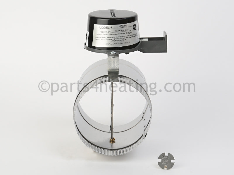 Crown 6 In Vent Damper  Gvd6Plcr - Part Number: 96032