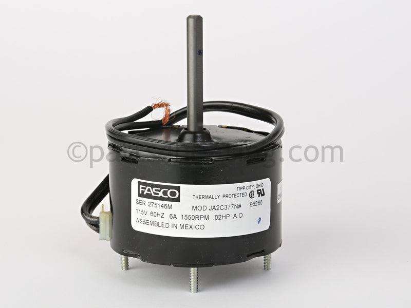 Reznor Fan Motor, 115V, 1 Phase, 60Hz, Open. - Part Number 96286