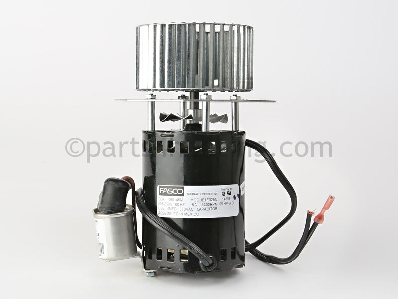 Reznor Venter Motor And Wheel Assembly, 208V/1Ph, 208V/3Ph, 230V/3Ph - Part Number: 098369