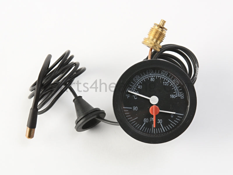 Laars Heating Systems Gauge, Pressure/Temperature - Part Number: A2117600