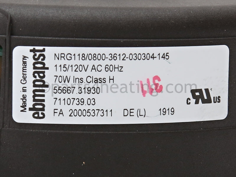 ECR International Bd,Fan Nrg 118 Canada (Inducer) - Part Number: BD711073902V