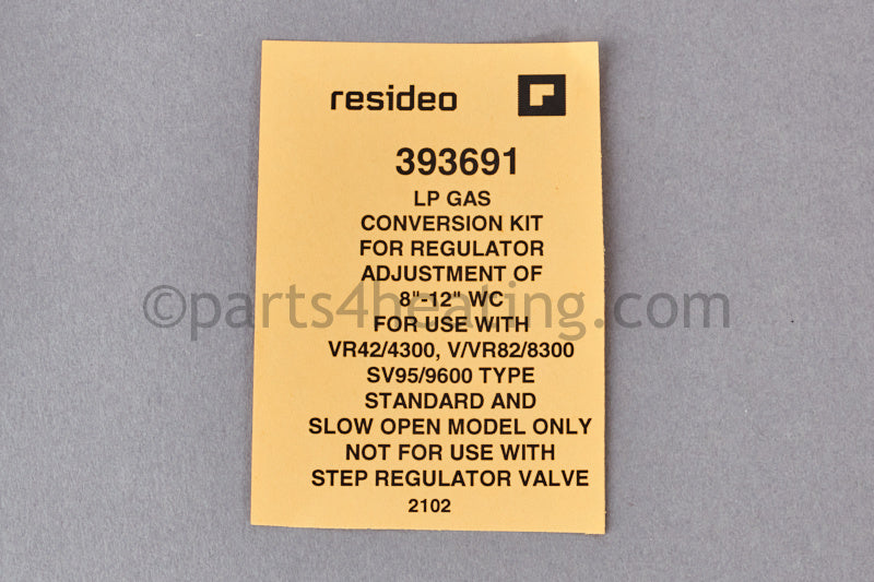 Roberts Gordon Cth2-150 Ng To Lp Conversion Kit - Part Number: CTH2150NP
