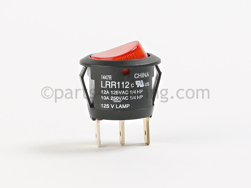 Laars Heating Systems Switch, Rocker, 120V, Amber - Part Number: E2335000