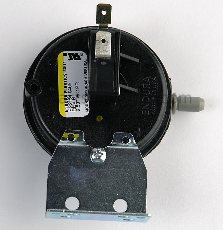 Lochinvar Endura Plastics Pressure Switch 2.50 in. WCPR Mount Diaphragm Vertical - Part Number ES21540465