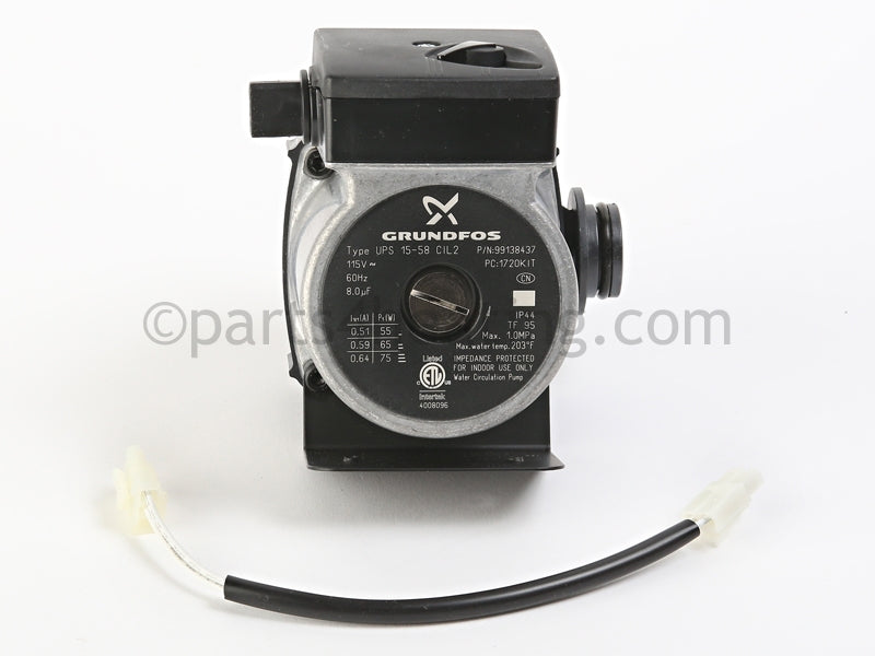 Laars Heating Systems Pump - Part Number: FT1222