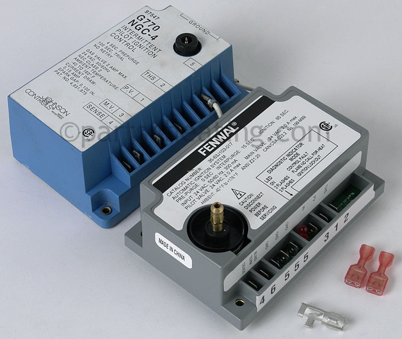 Johnson Controls Ignition Control Module, Fenwal Direct Replacement 63, 65, 84 - Part Number: G770NGC-4