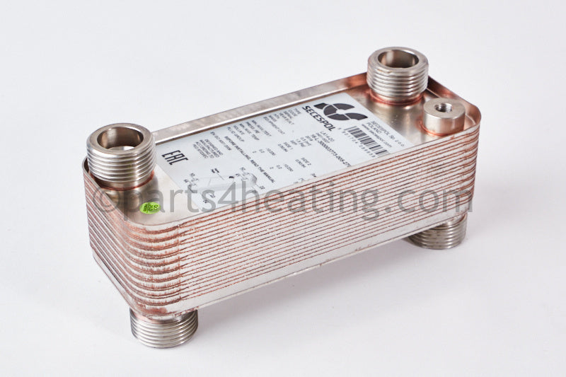 Lochinvar Brazed Plate Heat Exchanger - Part Number: HEX20063