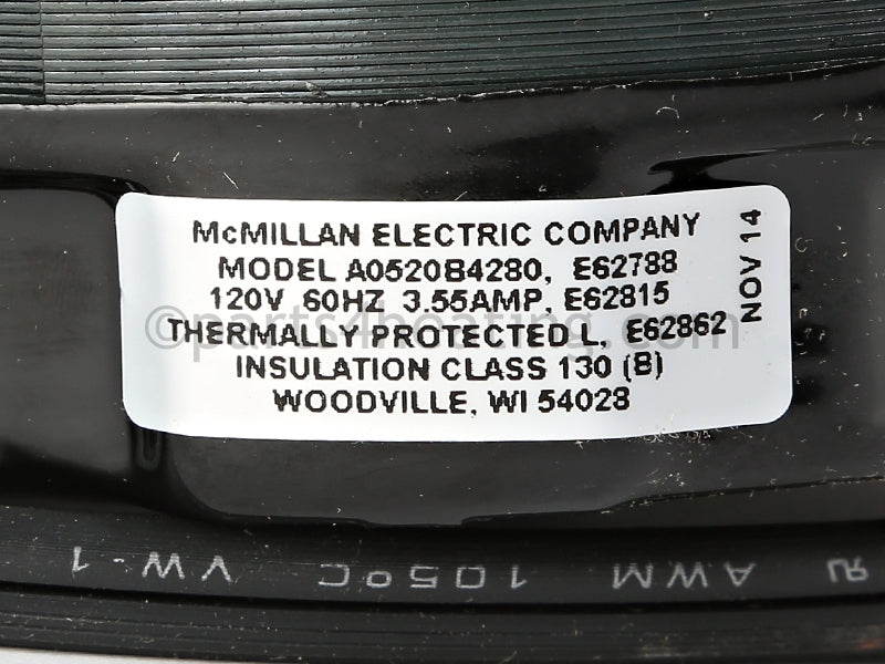 Sterling Btu/Tf 100 Brt/Gg 90-120 Fan Motor - Part Number: J31R04092-002