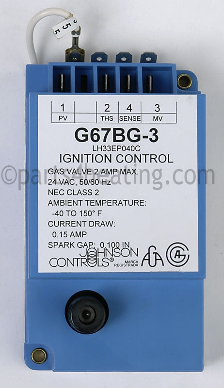 Carrier Ignition Control Module, Fenwal Direct Replacement - Part Number: LH33EP040C