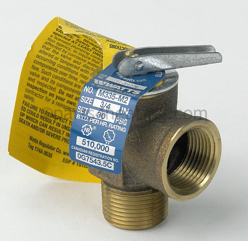 Watts Prv 30 Psi - Part Number: M335M2