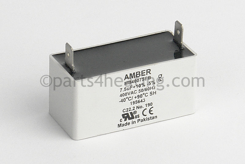 Reznor Capacitor 7.5Mfd - Part Number MB40075EB