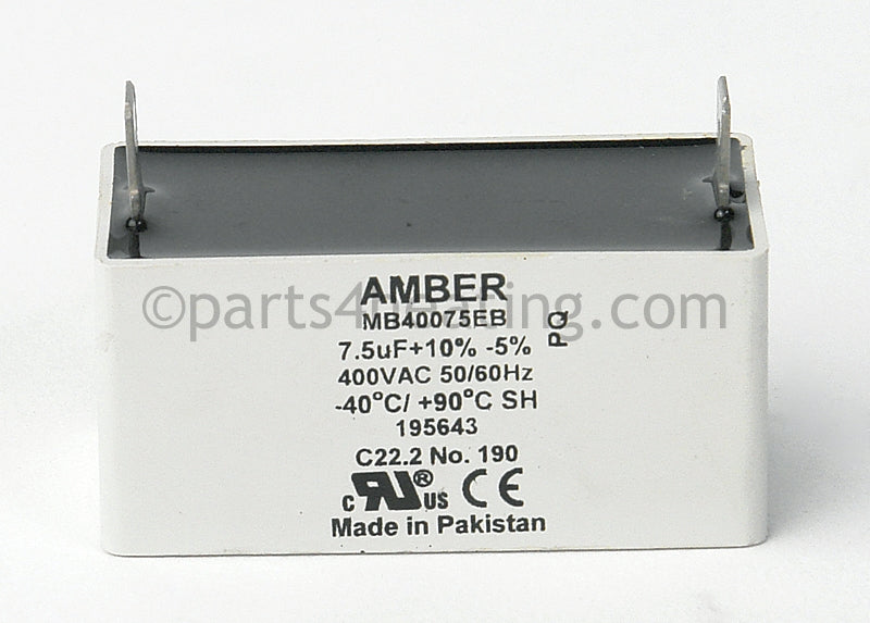 Reznor Capacitor 7.5Mfd - Part Number MB40075EB