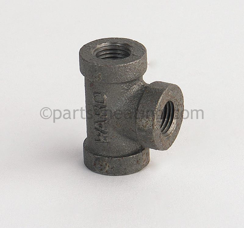 Utica 1/4 In. Tee - Part Number: PF-025.01