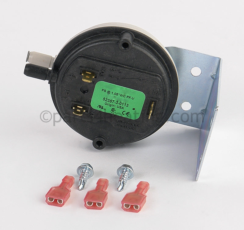 Lochinvar Pressure Switch, Nat (Prior To Serial #E05H00176040), 991-1261 - Part Number: PRS30012 , 100166232