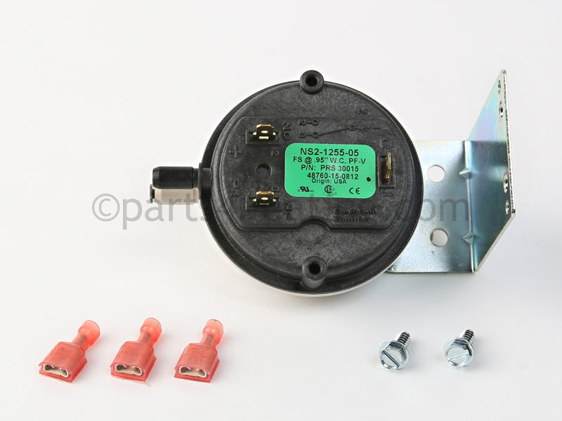 Lochinvar Pressure Switch, Nat (Prior To Serial #E05H00176040), 1441-2071 - Part Number: PRS30015 , 100166235