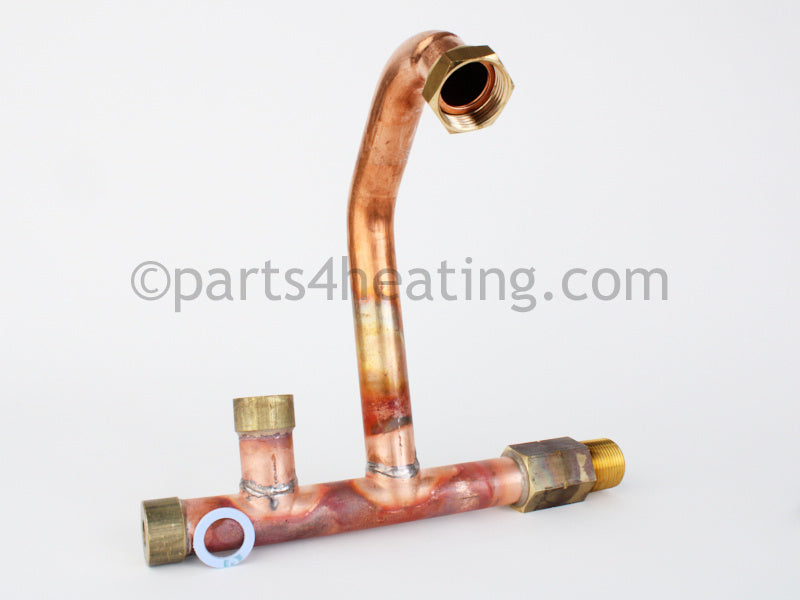 Triangle Tube Boiler Piping - Return Assembly (60/110) - Part Number: PSRKIT06