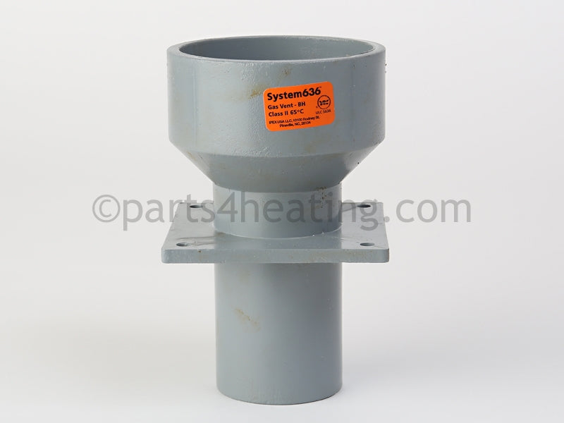 Lochinvar Flue Connection 3 In., Wb 150-210 - Part Number: PVC2048 , 100166586