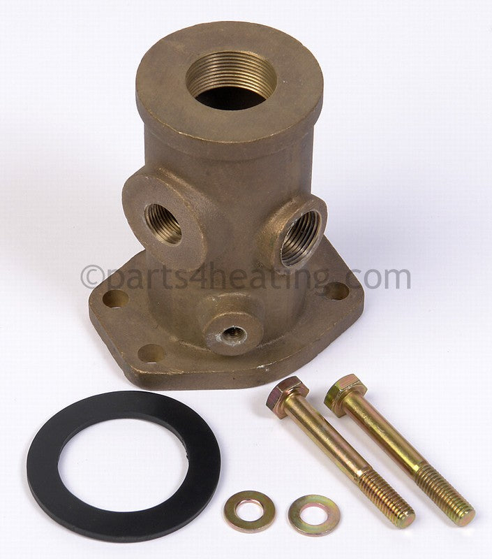 Laars Heating Systems Machined Bronze Outlet Tee 320-400 1.5 In., Previous Part #20150301 - Part Number: R20150301