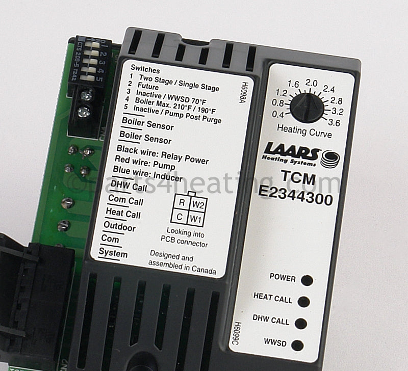 Laars Heating Systems Temperature Control Module, Pcb - Part Number: RE2344300