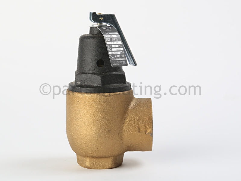 Lochinvar Valve, Pressure Relief, 1 In., 50#, Pb1501/1701 - Part Number: RLV2003 , 100167409