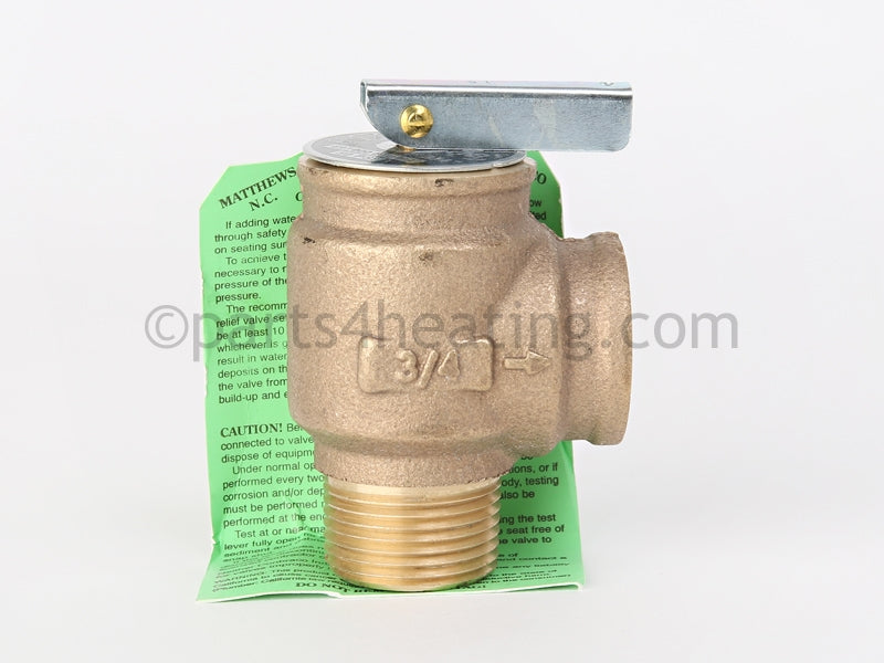 Lochinvar Relief Valve, Pressure 50 Psi, Cb399-500 , Apollo 1041710 - Part Number: RLV2084 , 100167443