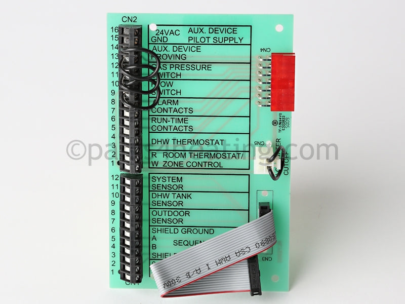 Lochinvar Low Voltage Connection Board, All - Part Number: RLY2202 , 100167703